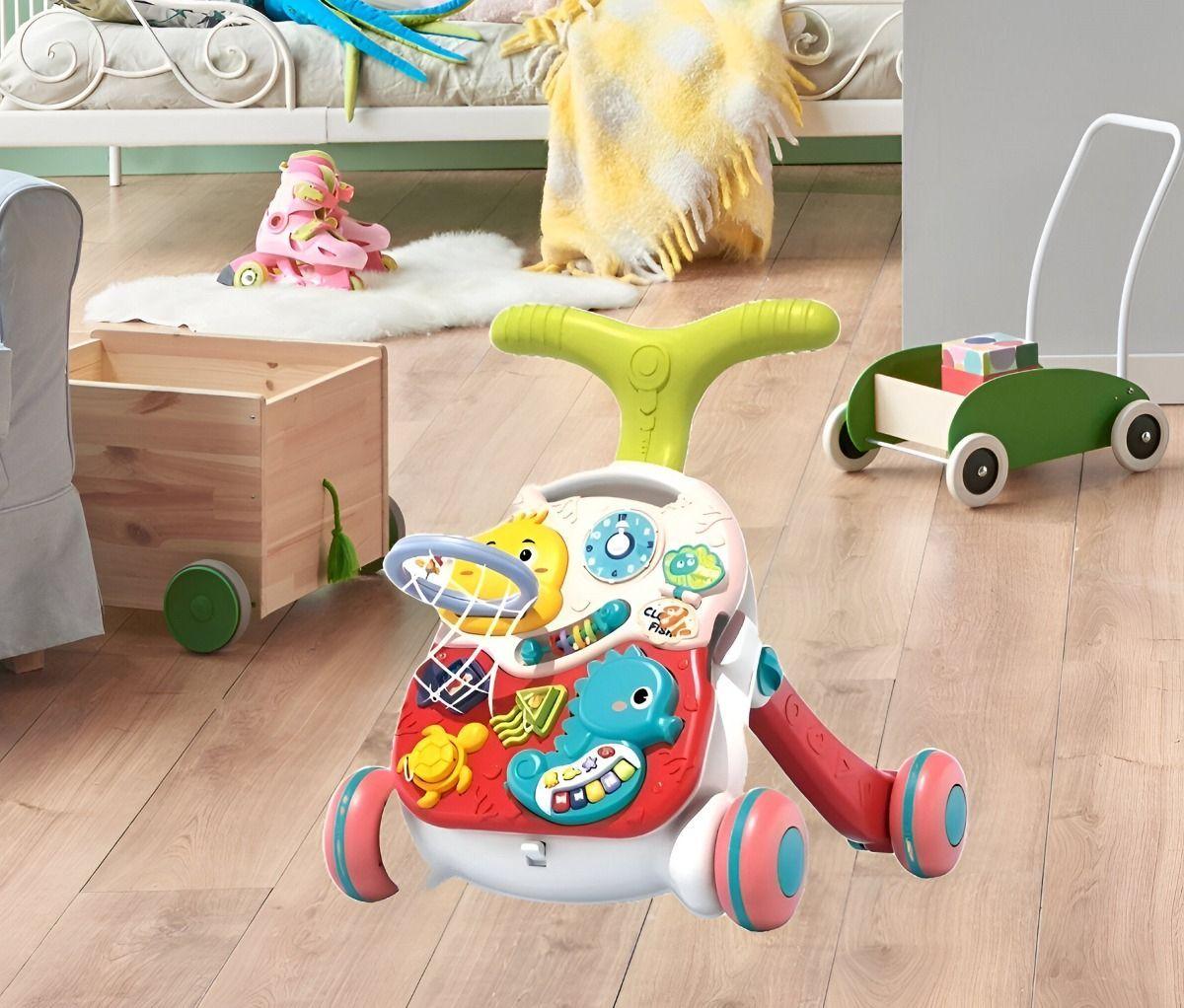Andador Multifuncional Bebé Teclado Musical Educativo Jhn-5