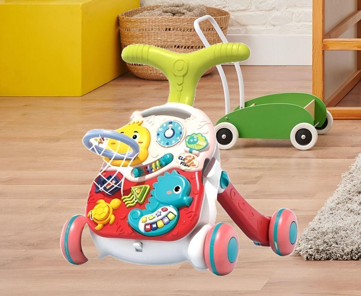 Andador Multifuncional Bebé Teclado Musical Educativo Jhn-8