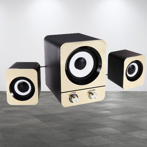 Altavoces Computadora 3.5mm USB Escritorio PC Portátil Jhn-5