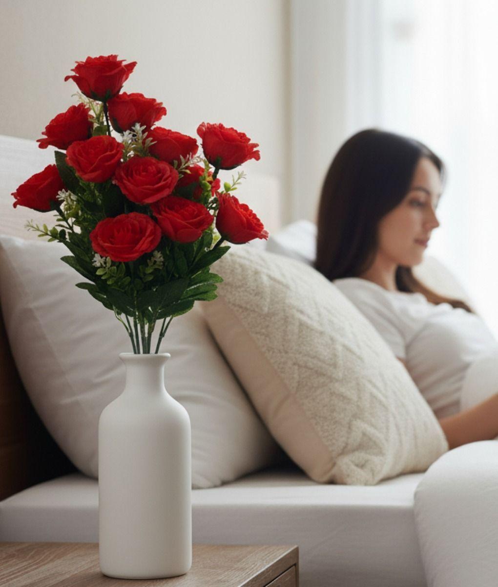 Flores Artificiales Ramo Floral Decorativo Adorno Jhn-3