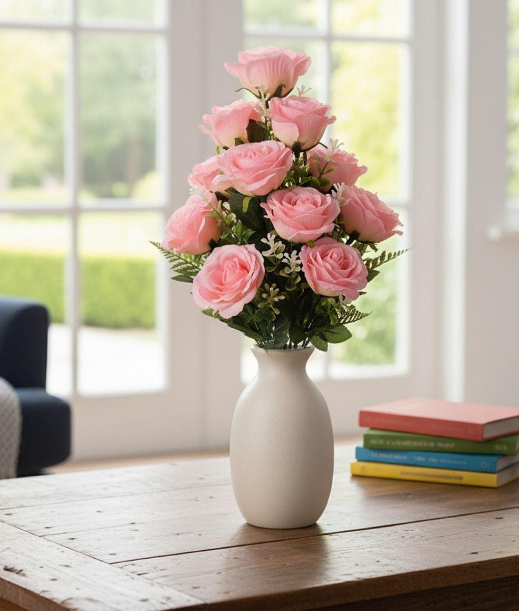 Flores Artificiales Ramo Floral Decorativo Adorno Jhn-6