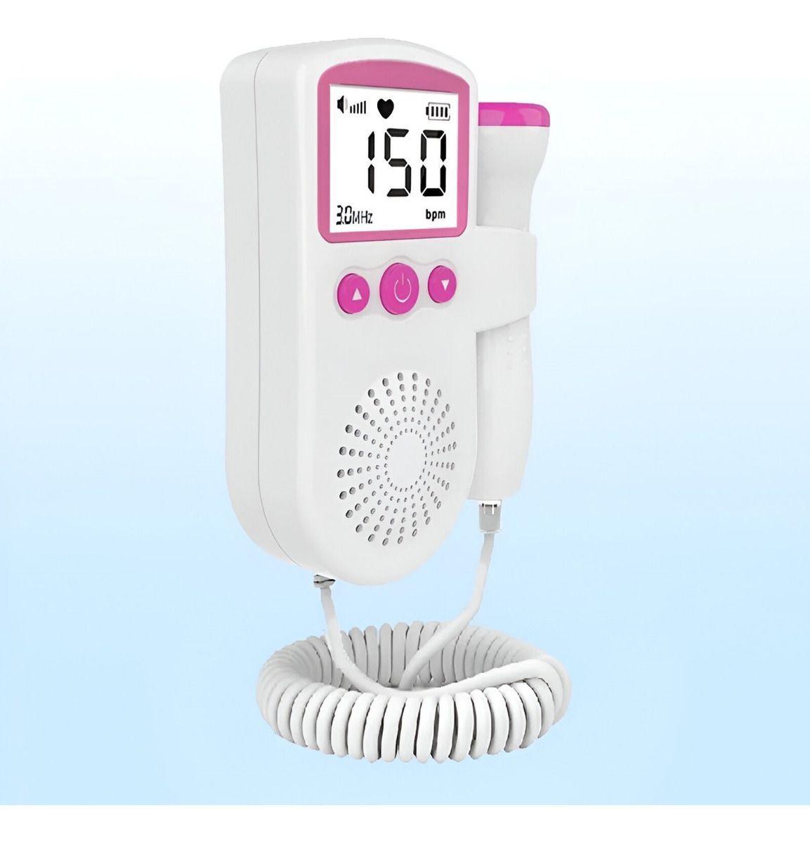 Ecógrafo Doppler Fetal Portátil Latidos Corazón Bebé Jhn-6