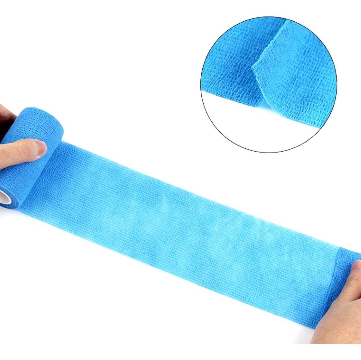 Set 5 Vendas Coban Elástica Primeros Auxilios 10cmx4,5m Lau-3