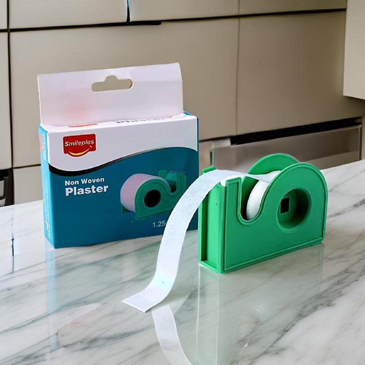 Set 12 Cinta Adhesiva Suave Piel Dispensador 2,5cm x 5m Lau-5