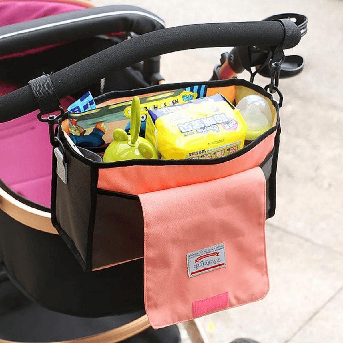 Organizador Carrito Cochecito Impermeable Niños Bebe Lau-2