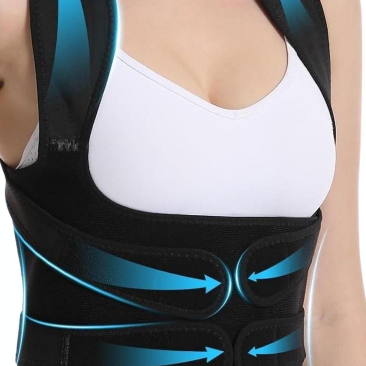 FAJA CORRECTOR DE POSTURA SOPORTE ESPALDA ALIVIO DOLOR LAU-3