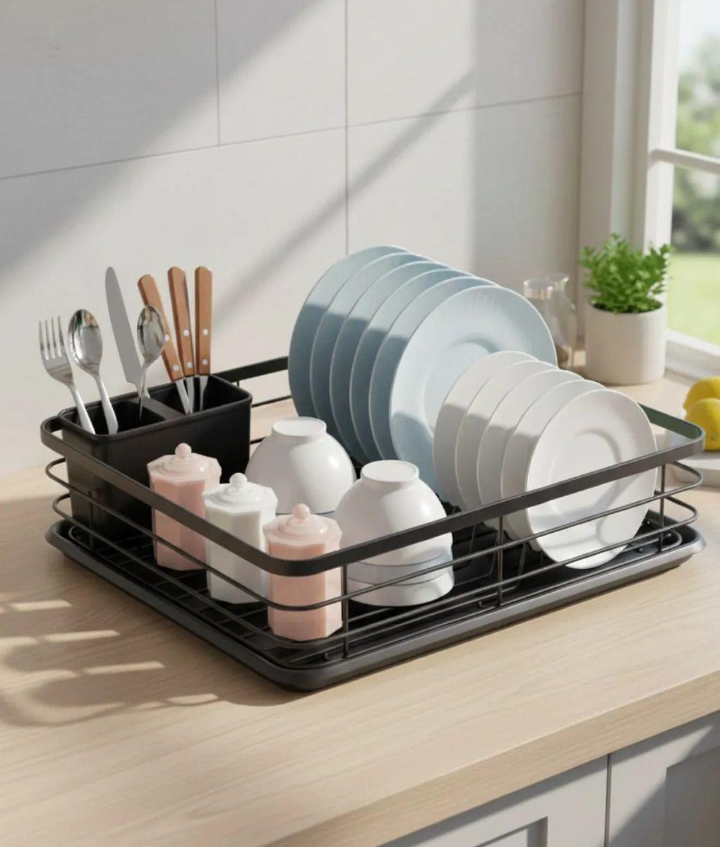 Secaplatos Escurridor Loza Compacto Diseño Minimalista Jhn-6