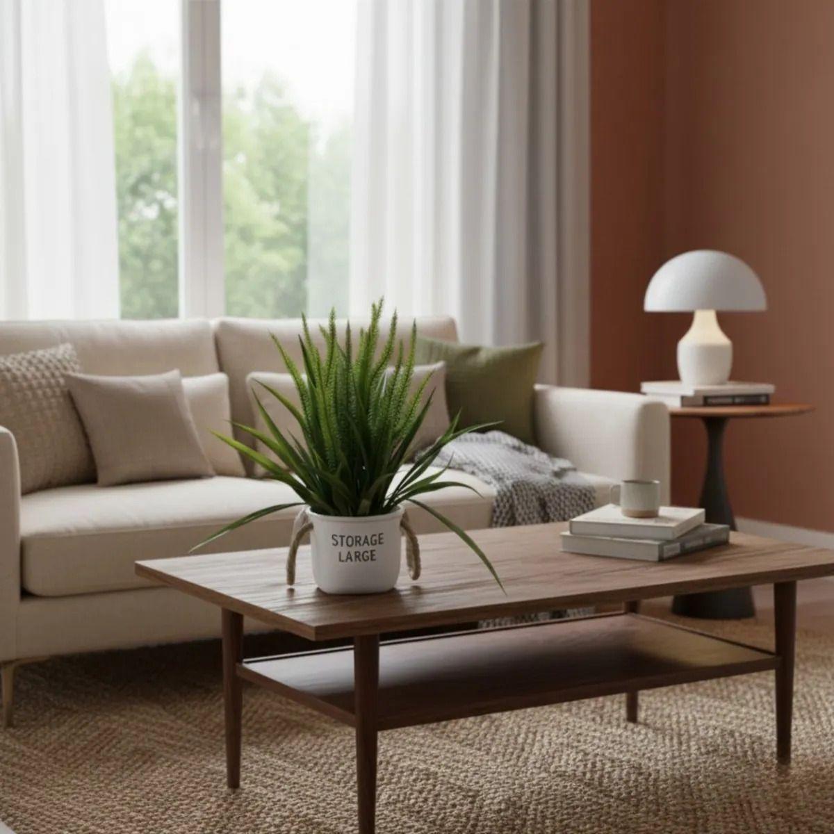 Planta Artificial Decorativa Follaje Silvestre Realista Jhn-6