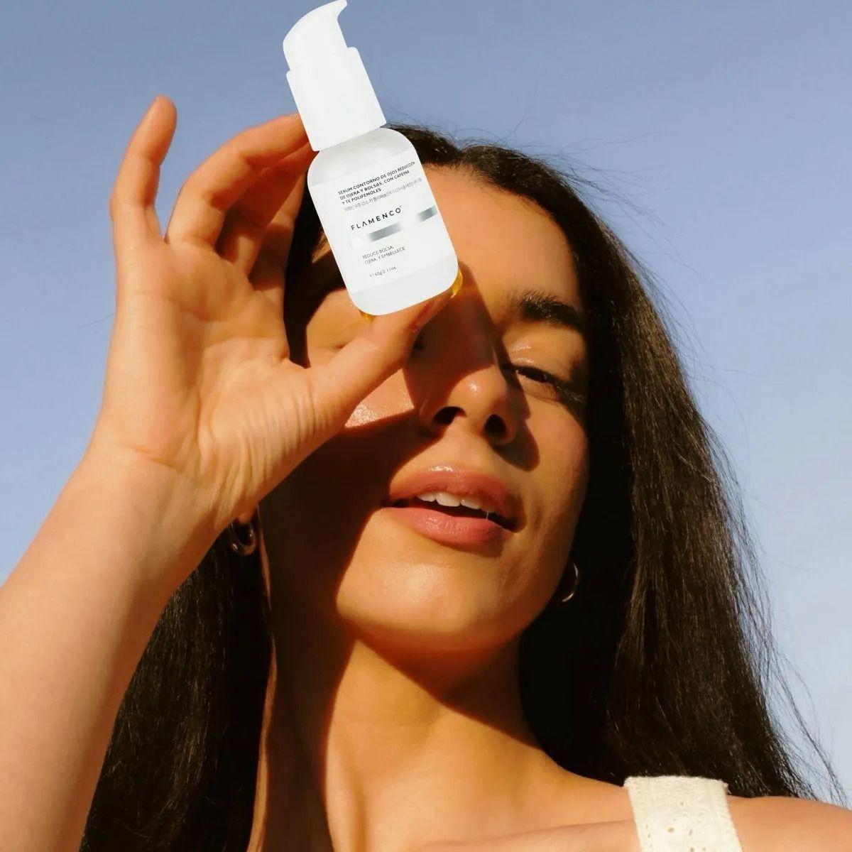 SERUM FACIAL CONTORNOS DE OJOS CAFÉ Y TE REVITALIZA LAU-4