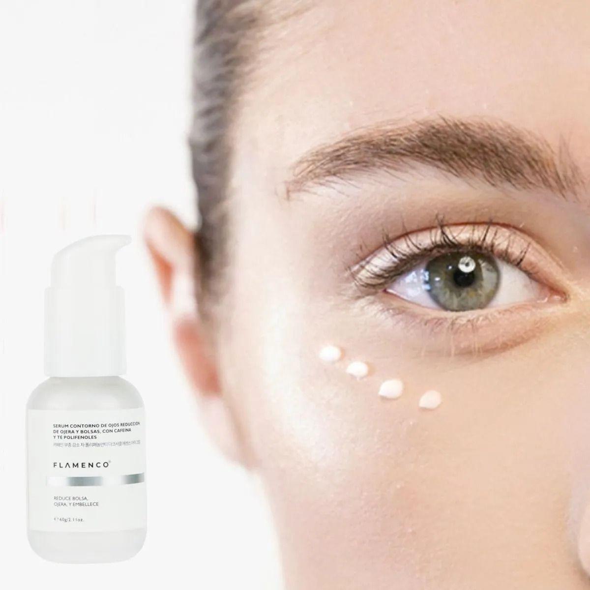 SERUM FACIAL CONTORNOS DE OJOS CAFÉ Y TE REVITALIZA LAU-7