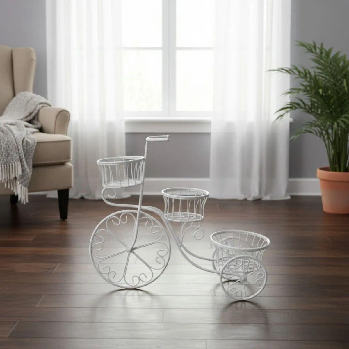 Porta Maceta Decorativo Triciclo Ornamental Vintage Jhn-9