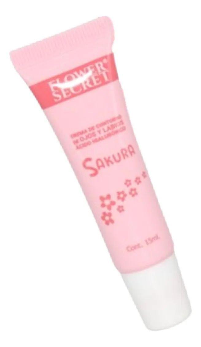 SET 4 CREMA CONTORNO DE OJOS FLOR CEREZO AC HIALURONICO LAU-3