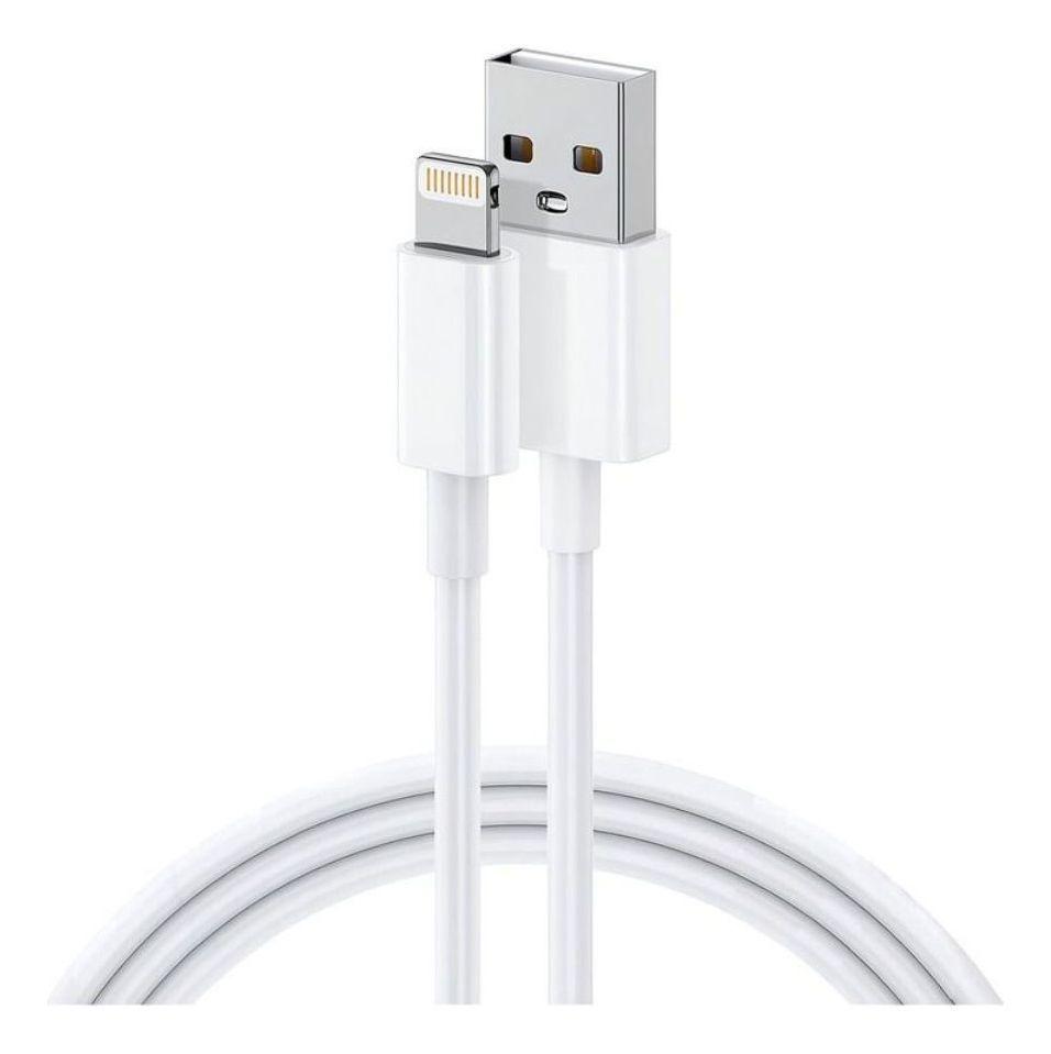 PACK DE 4 CABLES DE DATOS USB LIGHTNING CELULARES LAU-0