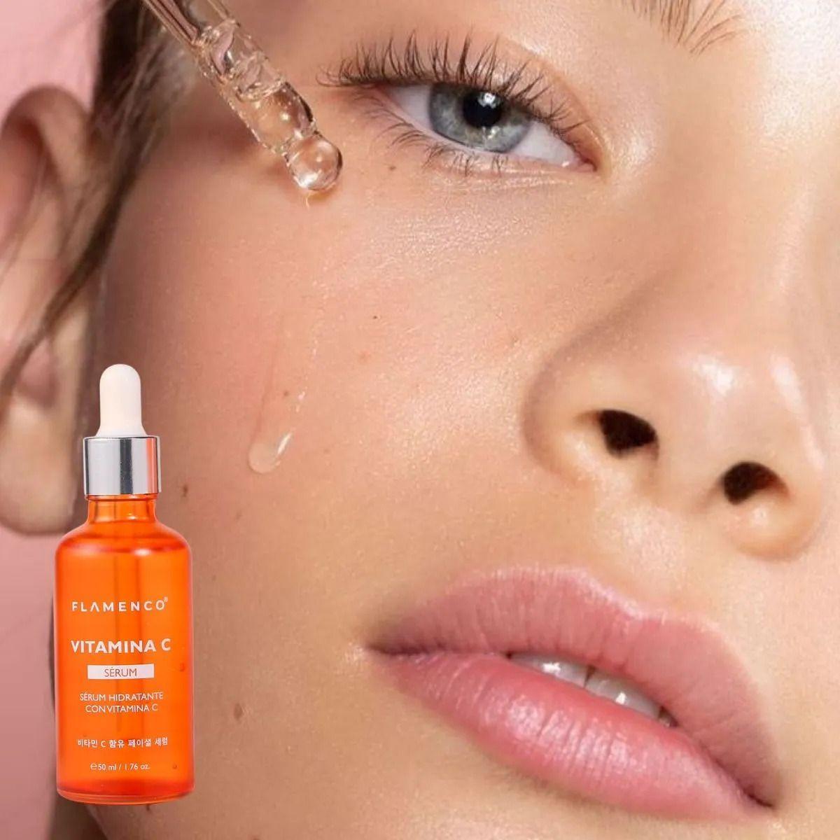SET 2 SERUM FACIAL VITAMINA C ILUMINAR TONIFICA HIDRATAR LAU-2