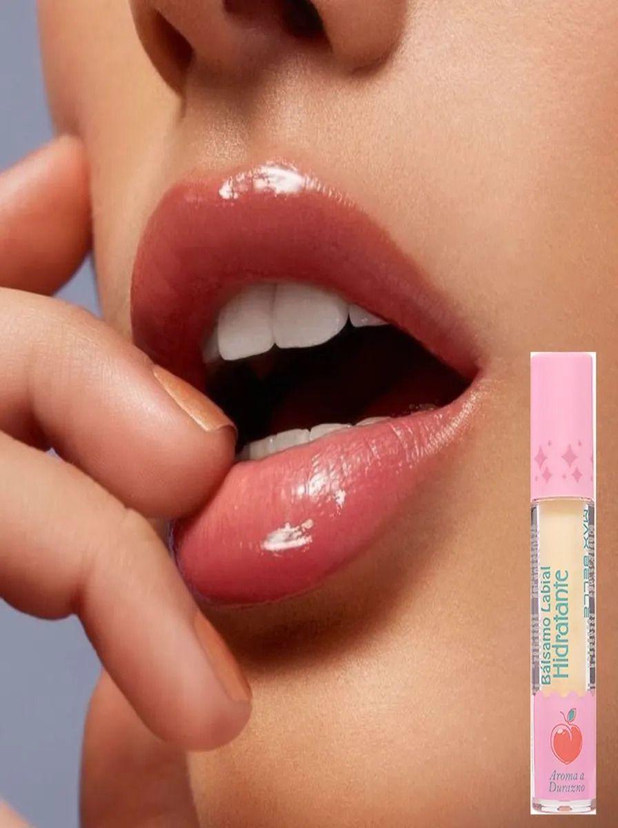 Pack 3 Balsamos Labiales Hidratante Gloss Maquillaje Lau-6