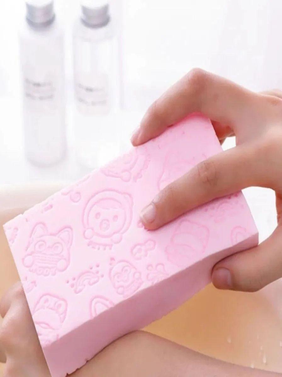 Pack 6 Esponjas Exfoliantes de Baño Ducha Limpieza Lau-2