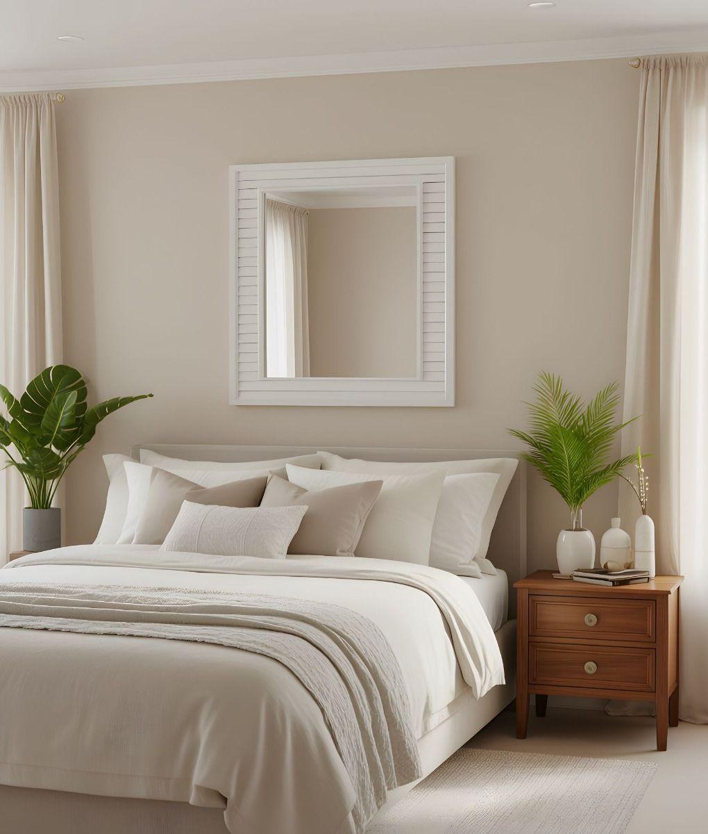 Espejo Decorativo Pared Diseño Texturizado Rústico Jhn-5