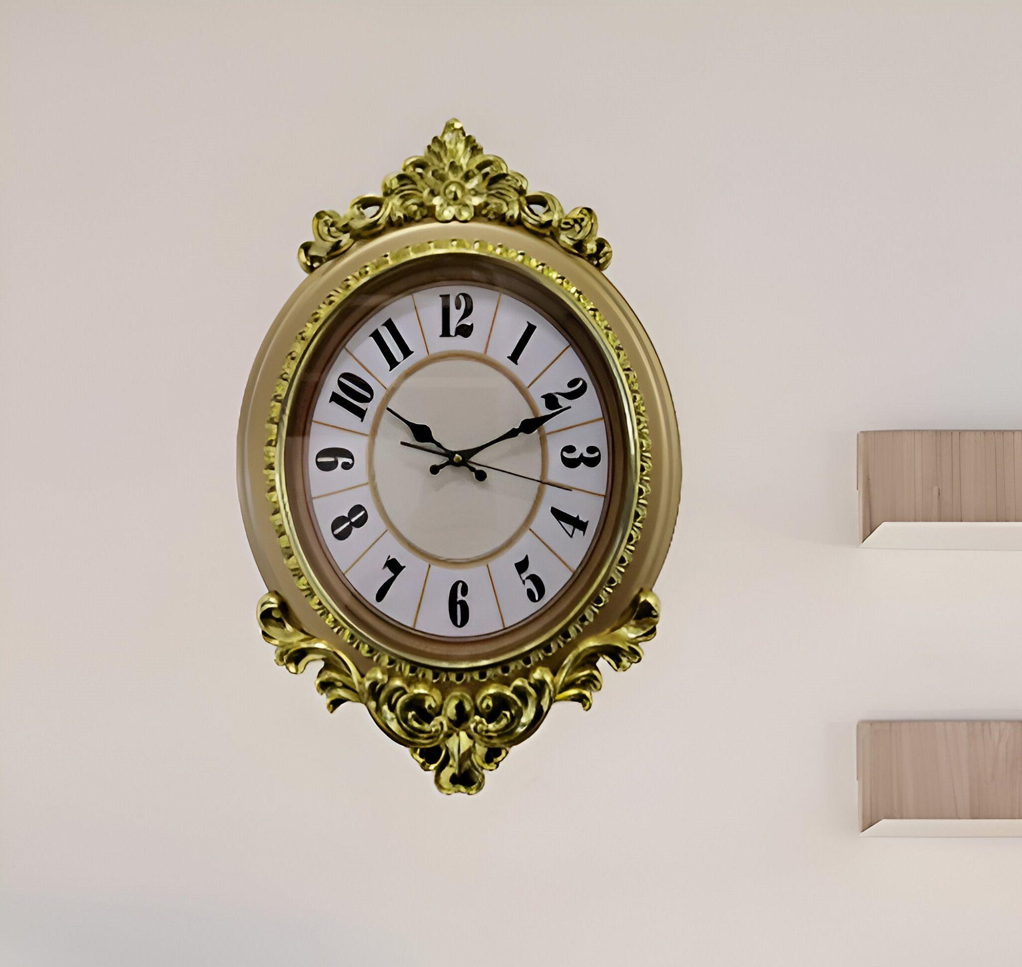 Reloj Pared Decoratiivo Antiguo Metal Elegante Sala Lau-3