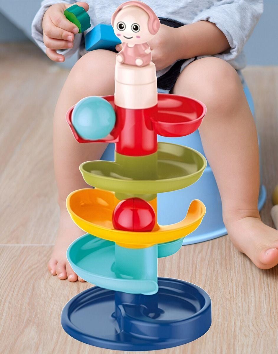 Juguete Bolas Torre Laberinto Aprendizaje Actividades Jhn-6