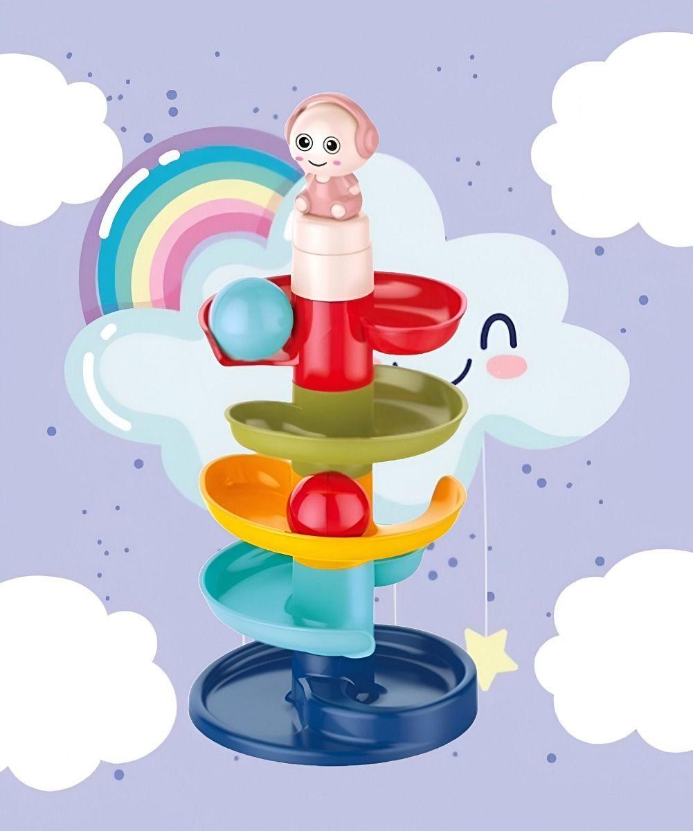 Juguete Bolas Torre Laberinto Aprendizaje Actividades Jhn-7