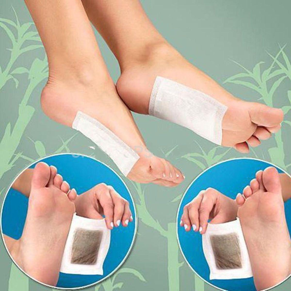 Parches Desintoxicantes Pies Natural Cuerpo 5 Pack Jhn-3