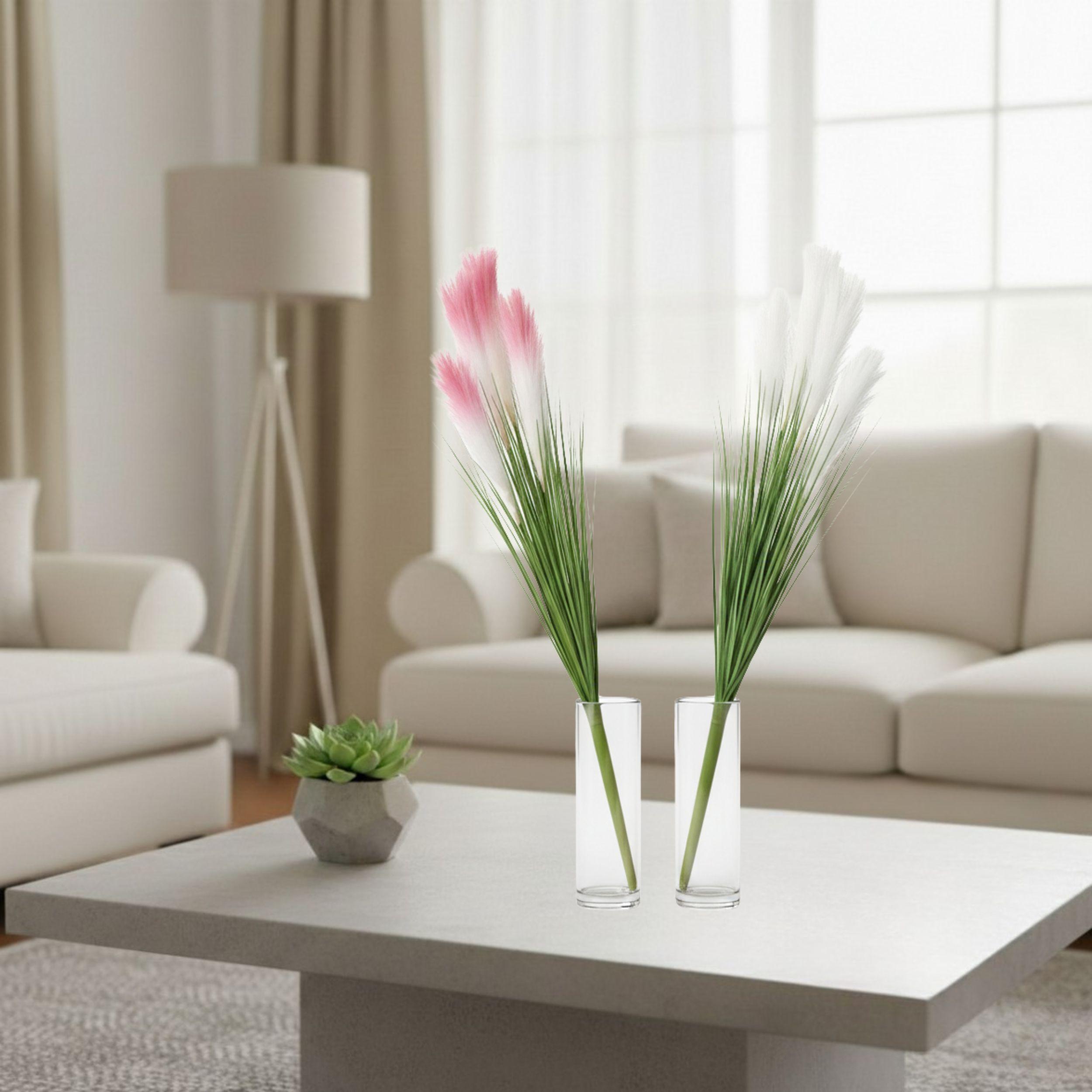 Pampa Artificial Varas Decorativas Follaje Plumoso Boho ALJ-3
