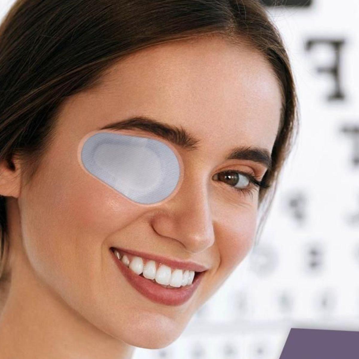 SET 4 PACK PARCHE OCULAR DE ADULTO ADHESIVO ESTERIL LAU-6