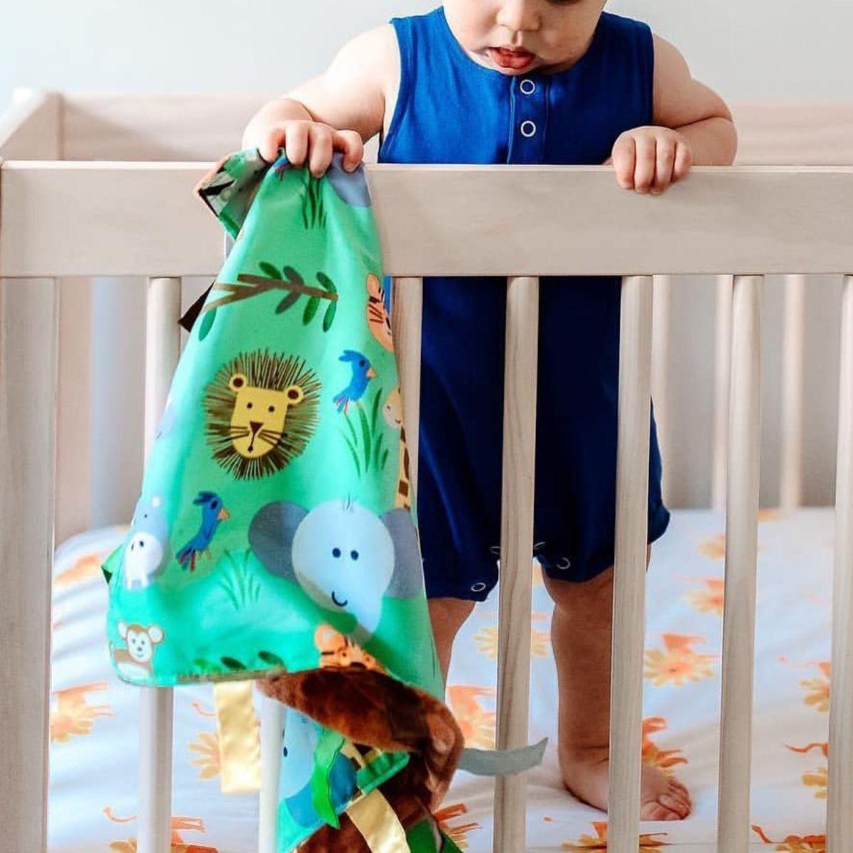 SET 2 MANTAS DE APEGO SENSORIALES ESTIMULA JUEGO BEBE LAU-2