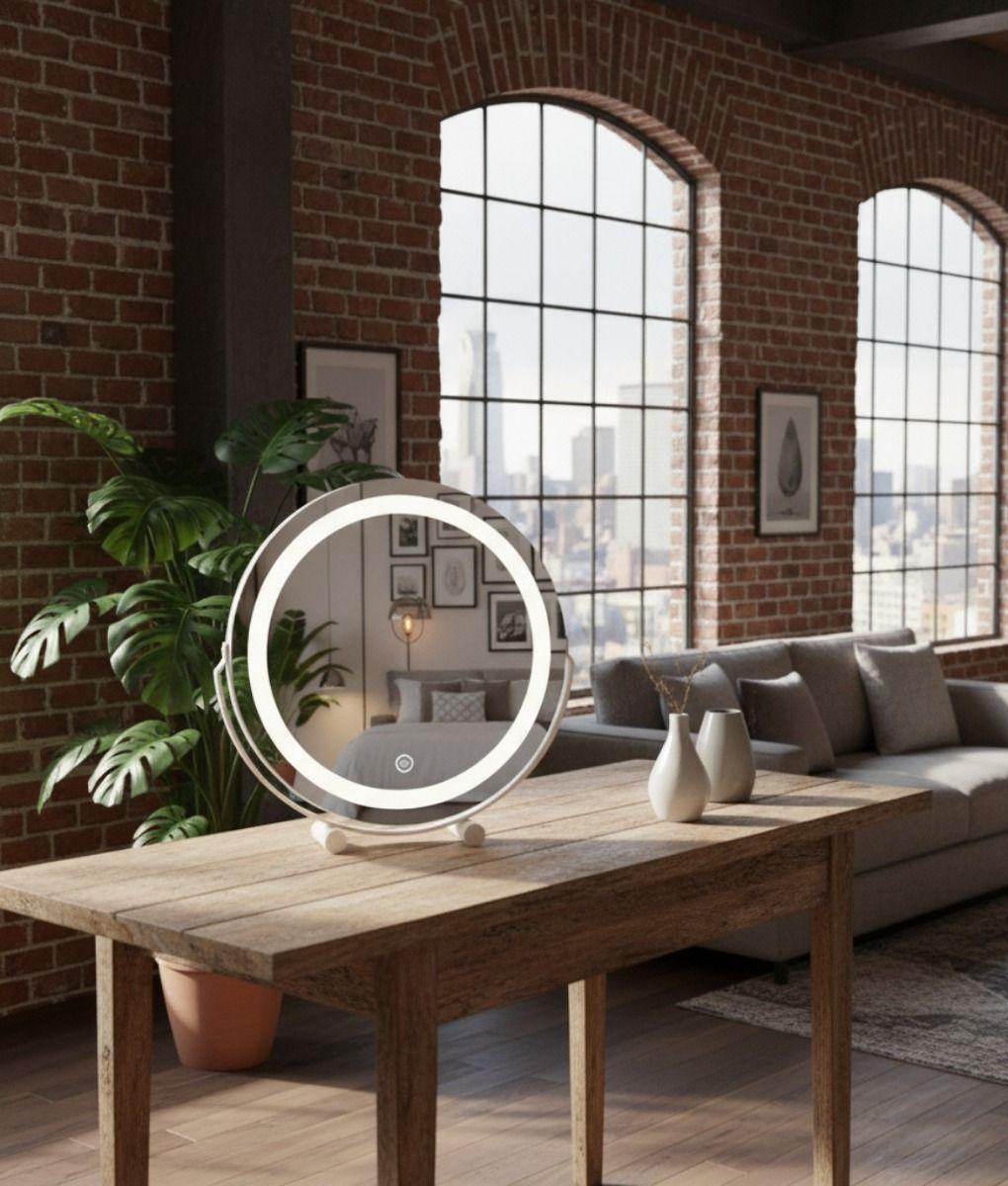 Espejo Decorativo Tocador Diseño Inteligente Iluminación Jhn-8