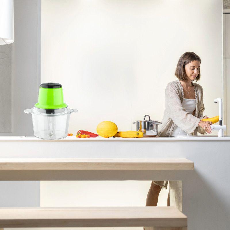 Procesaor Alimentos 2L Plastico Triturador Picador Lau-6