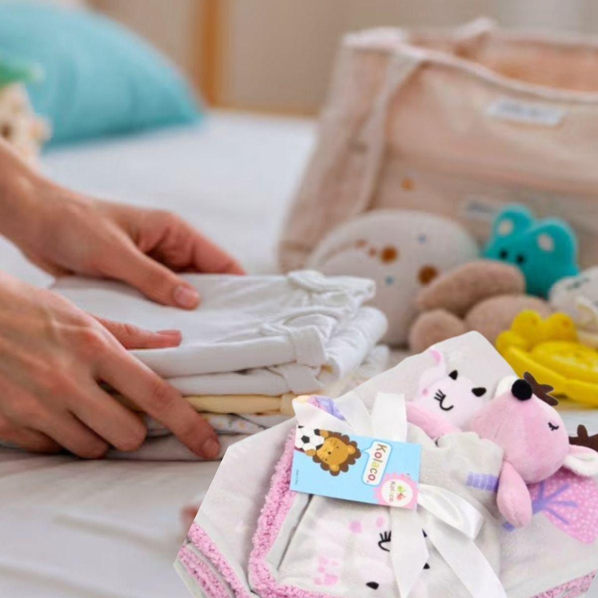 MANTA DE APEGO COBIJA DOBLE SUAVE ABRIGO CONFORT BEBE LAU-7