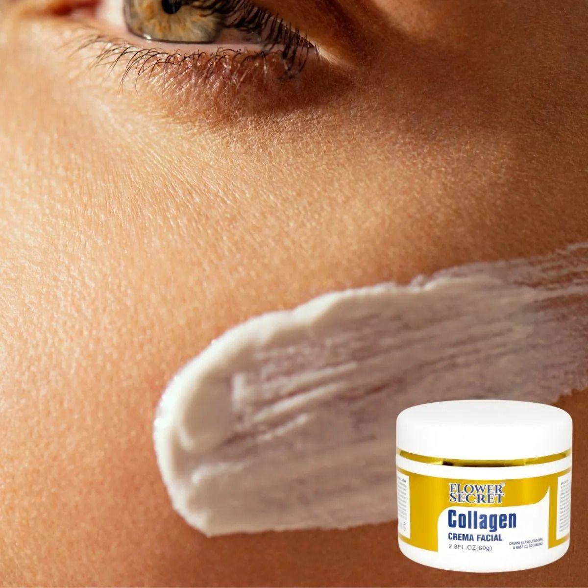 Set 2 Cremas Blanqueadora con Colageno Hidratante Lau-9