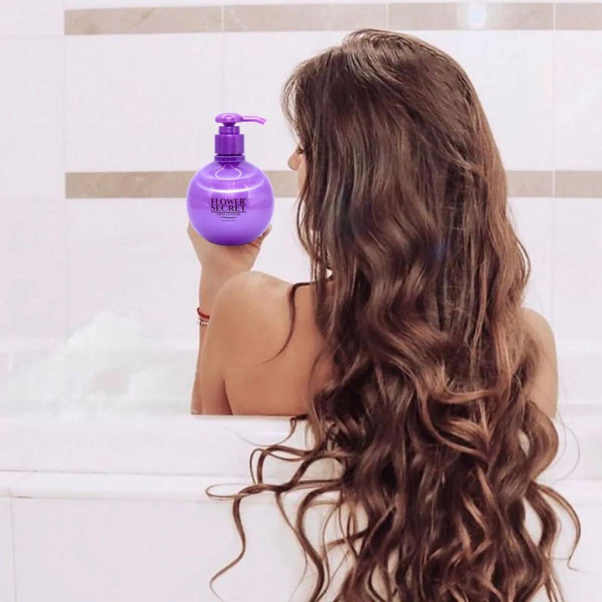 SET 6 CREMAS DE PEINAR COLOR MORADO ANTIFRIZZ CABELLO LAU-6