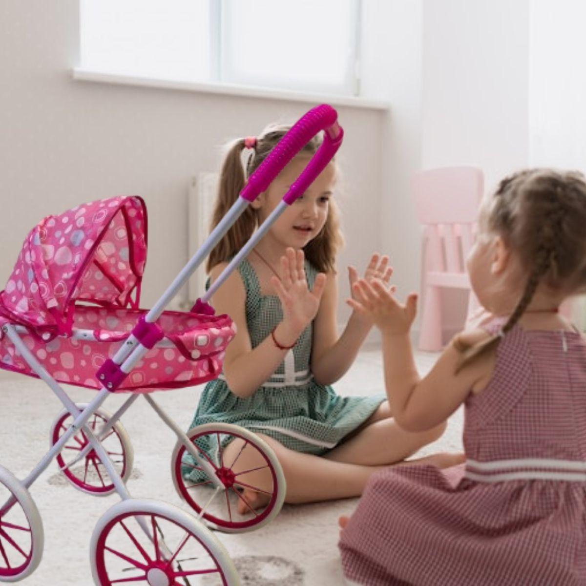 JUGUETE COCHE PARA MUÑECA CARRIOLA  NIÑAS DIVERTIDO LAU-2