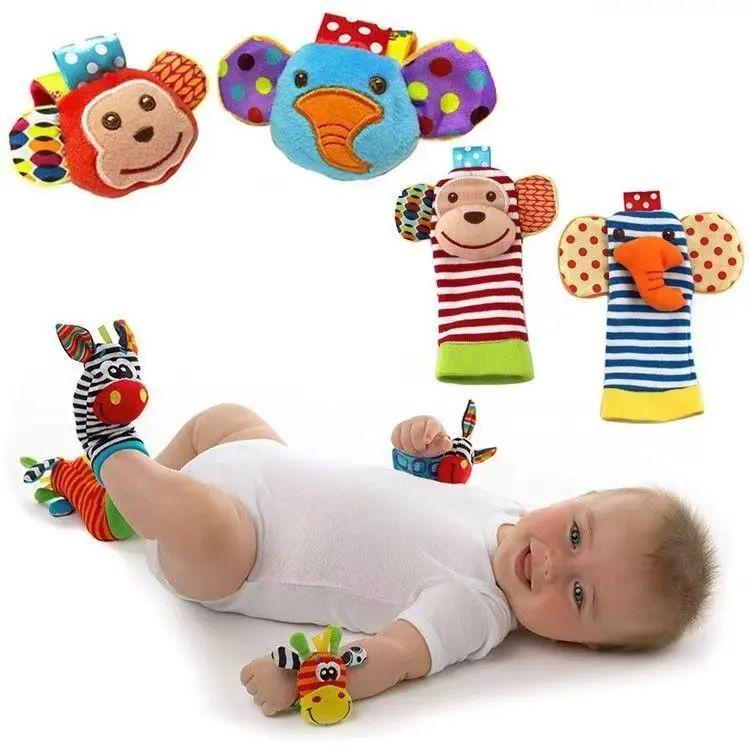 JUGUETE PARA BEBE DIVERTIDO BUSCADOR MANO Y PIE SONAJERO LAU-6