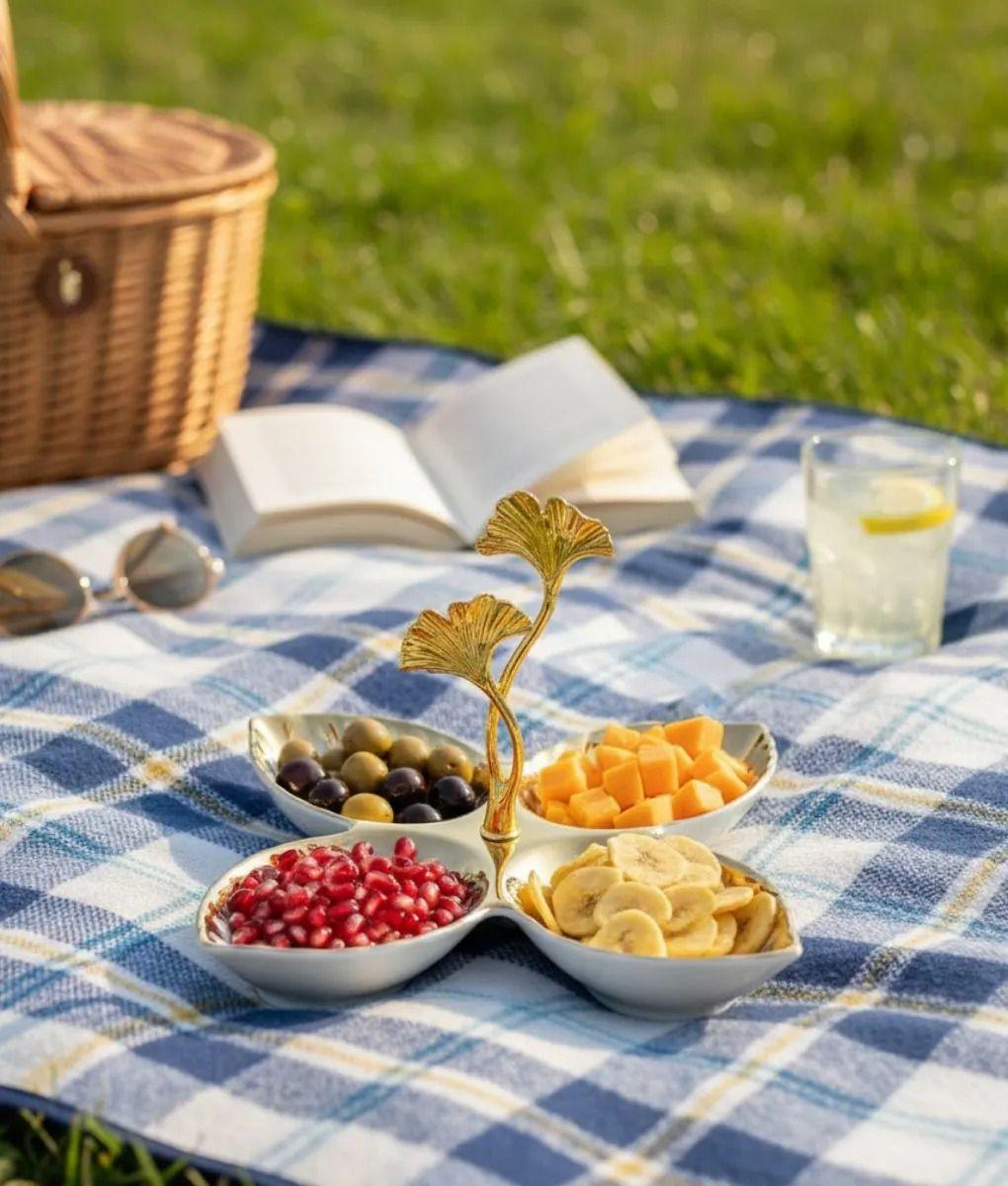 Bandeja Decorativa Servir Diseño Ornamental Hogar Jhn-8