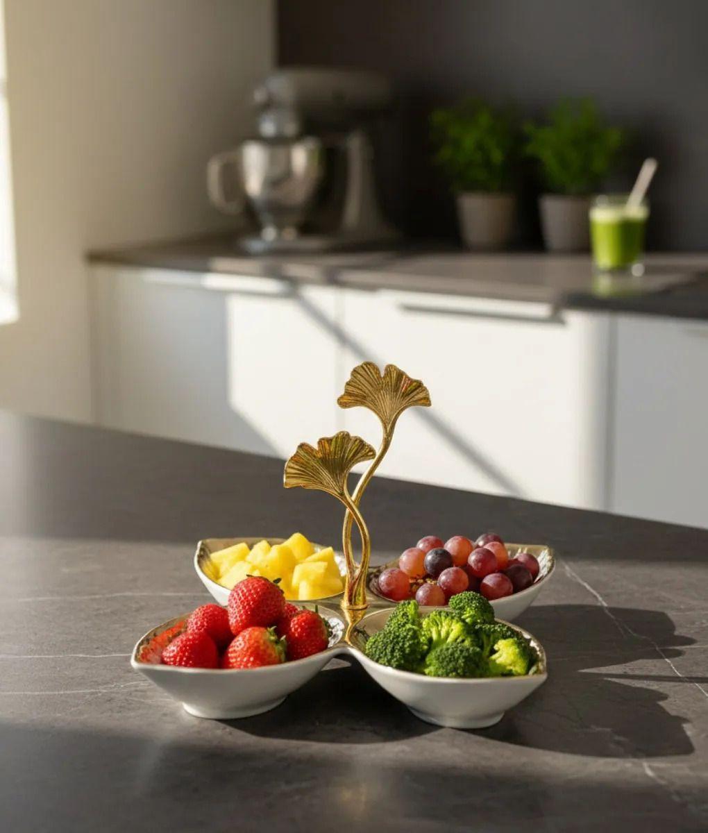 Bandeja Decorativa Servir Diseño Ornamental Hogar Jhn-9