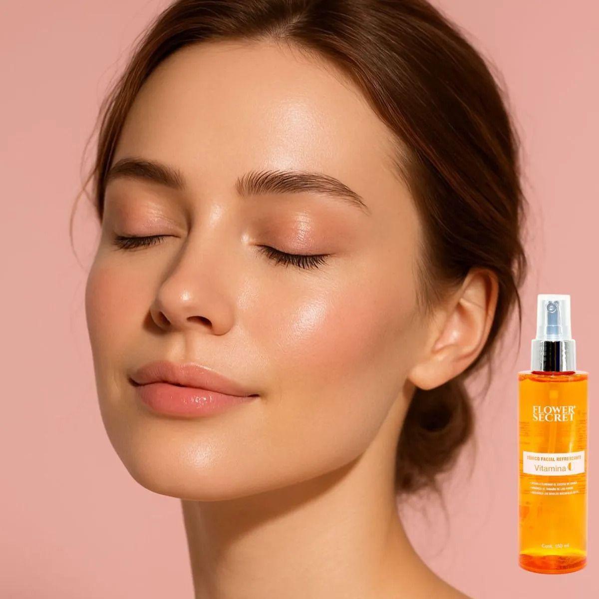 Set 2 Tonicos Facial Refrescante con Vitamina C Lau-3