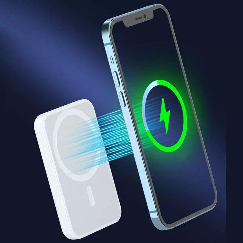 Cargador Power Bank Magnetico Portatil Celular Lau-7