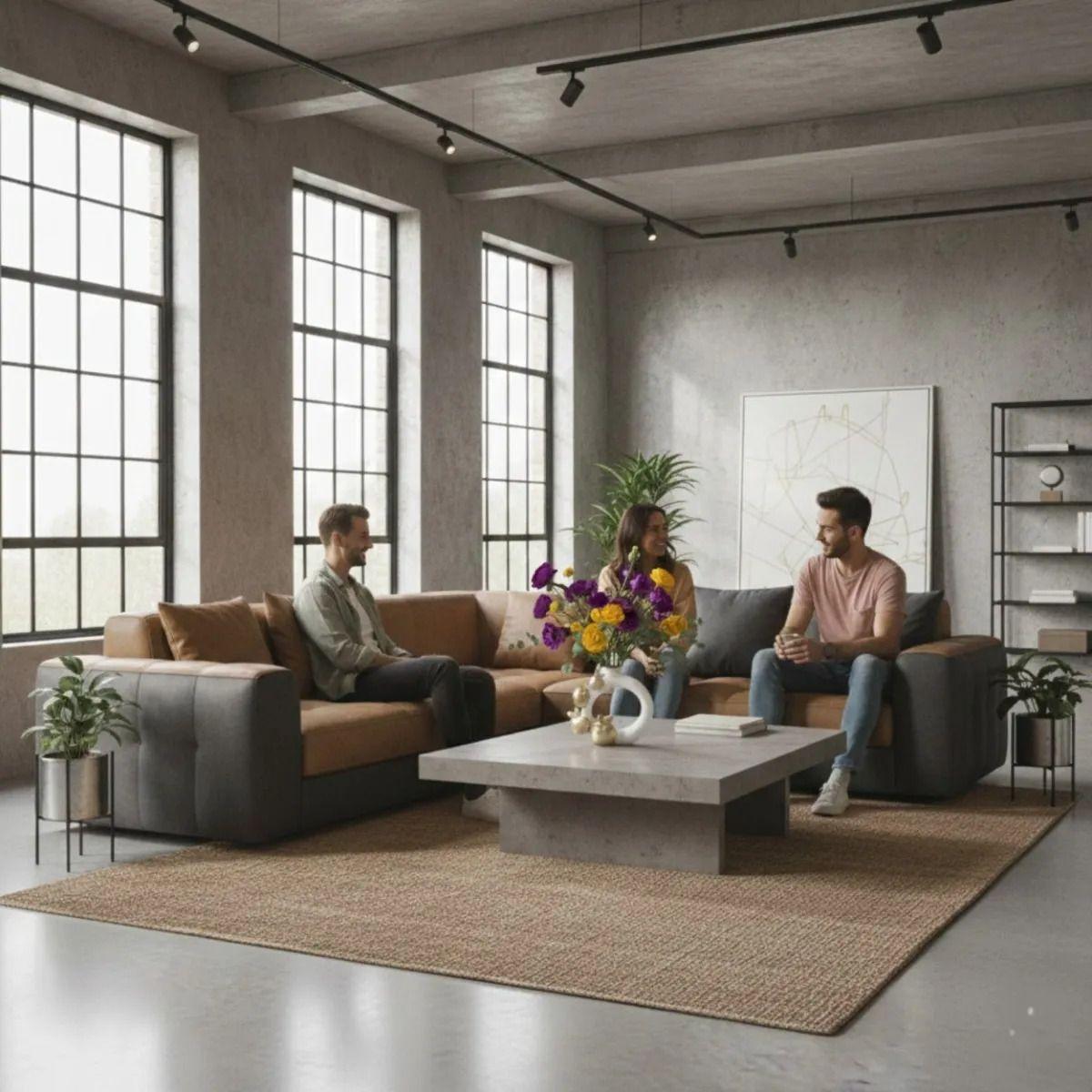 Florero Decorativo Jarrón Diseño Circular Adorno Estilo Jhn-4