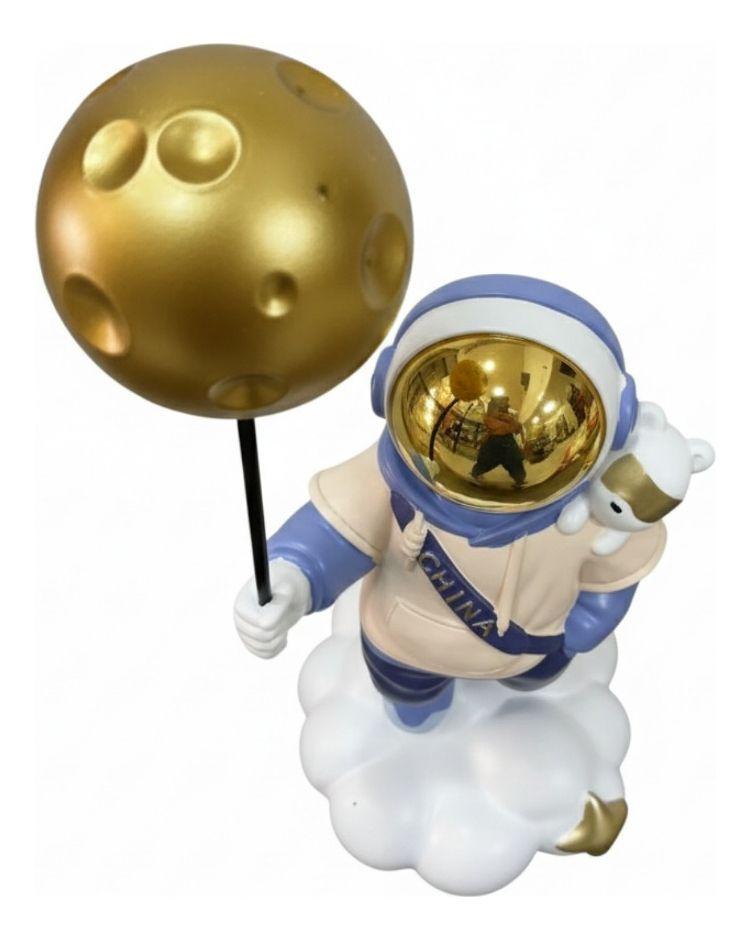 Figura Decorativa Viaje Luna Estatua Fantasía Cósmica Jhn-2