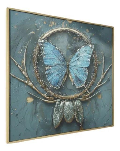 Cuadro Decorativo Pared Contemporáneo Mariposa Fantasía Jhn-2