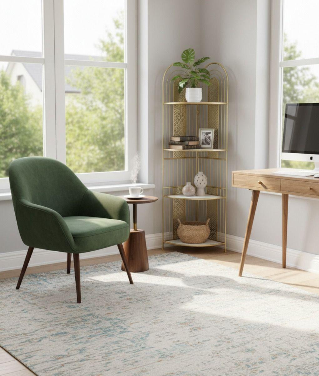 Estante Vertical Exhibición Estilo Esquinero Decorativo Jhn-8