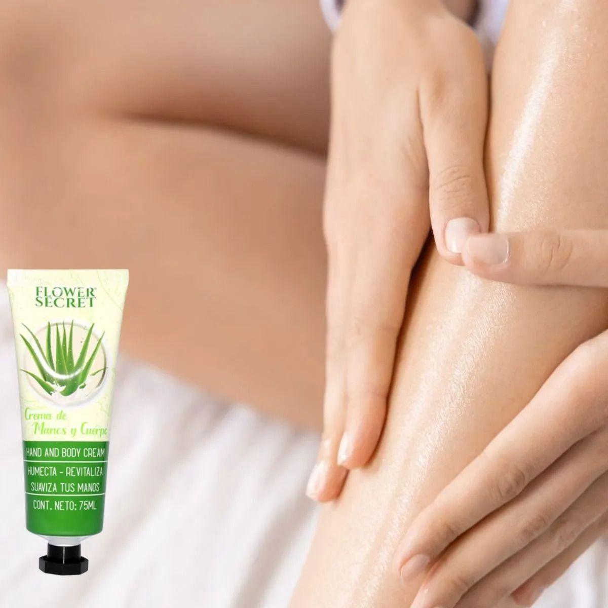 Set 6 Cremas de Manos Corporal Aloe Vera Hidratante Lau-3