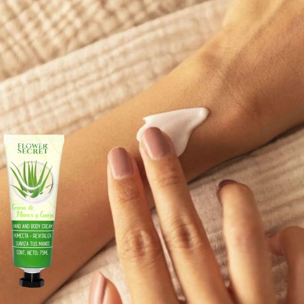 Set 6 Cremas de Manos Corporal Aloe Vera Hidratante Lau-8