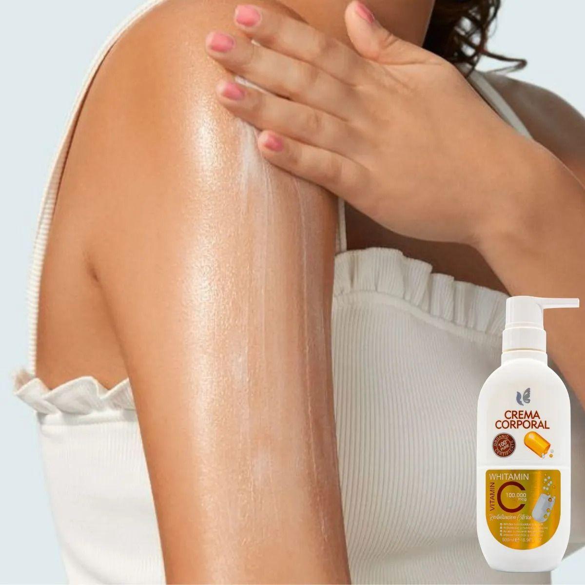 SET 2 CREMAS CORPORAL VITAMINA C HIDRATA TODO TIPO PIEL LAU-4