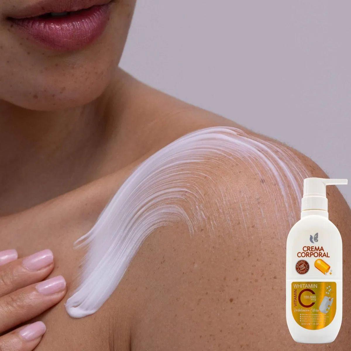 SET 2 CREMAS CORPORAL VITAMINA C HIDRATA TODO TIPO PIEL LAU-5