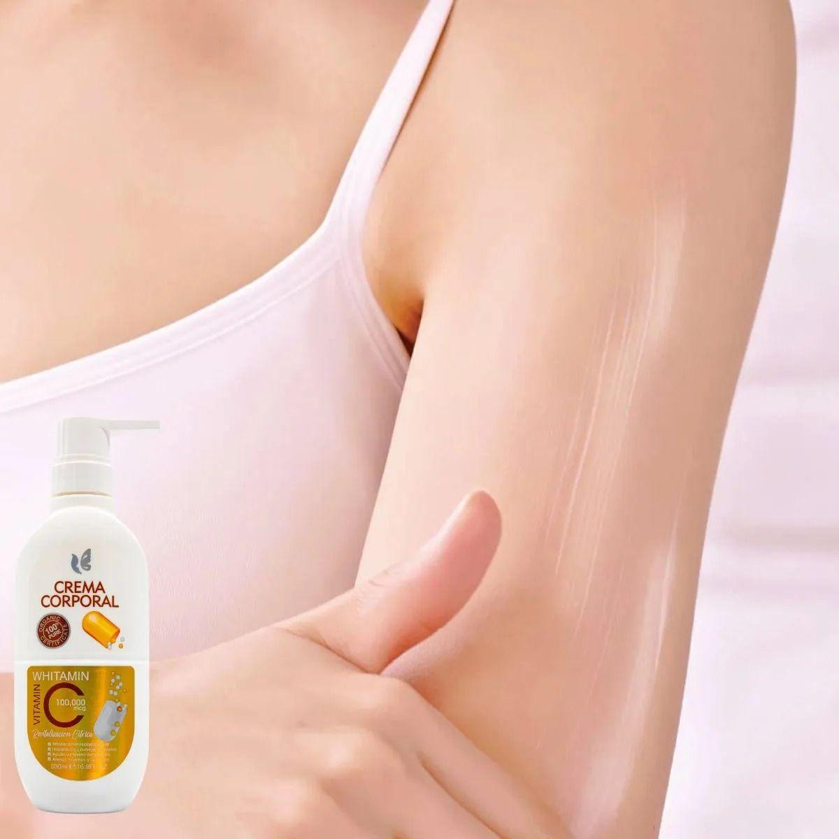 SET 2 CREMAS CORPORAL VITAMINA C HIDRATA TODO TIPO PIEL LAU-6