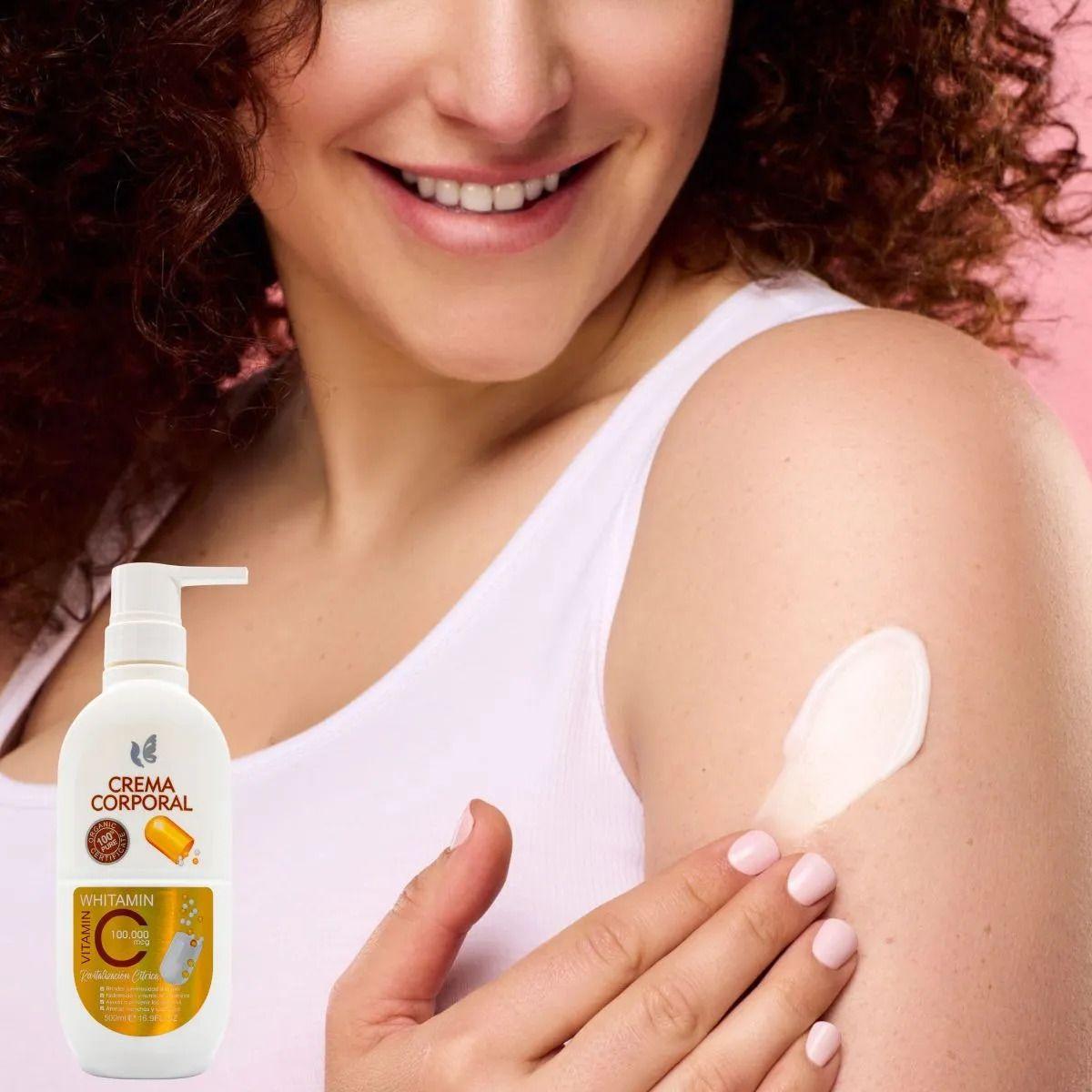 SET 2 CREMAS CORPORAL VITAMINA C HIDRATA TODO TIPO PIEL LAU-8