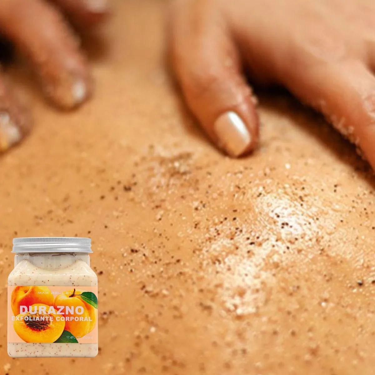 SET 2 EXFOLIANTES CORPORAL DURAZNO TODO TIPO DE PIEL  LAU-2